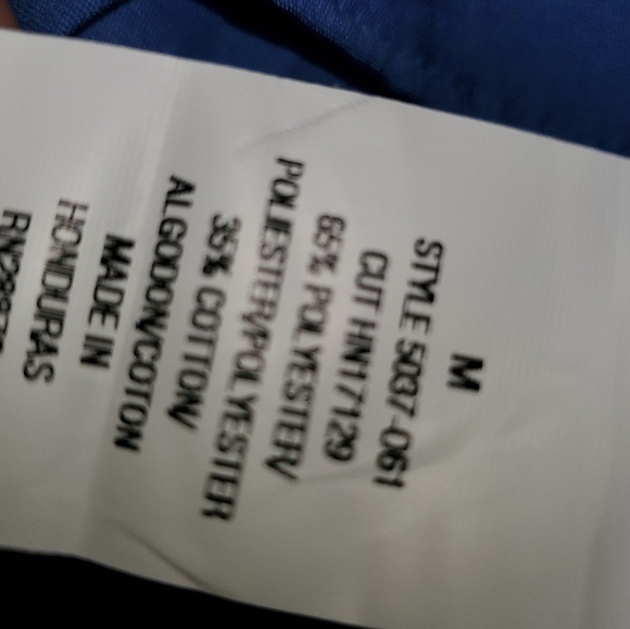 Edwards Blue Collared Button Down - Picture 7 of 10